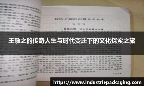 王敬之的传奇人生与时代变迁下的文化探索之旅